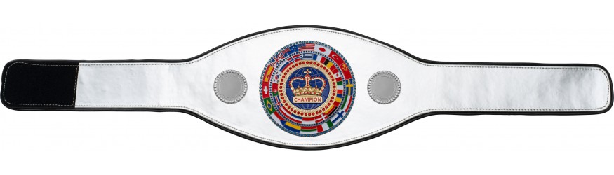 CHAMPIONSHIP BELT PROFLAG/FLAG/S/BLUECRWN - AVAILABLE IN 7 COLOURS